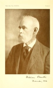 Photo of William Brewster in The Auk, Volume 37, 1920