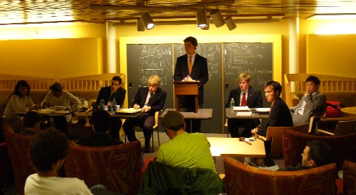Iran Debate at Harvard Sept. 2007.