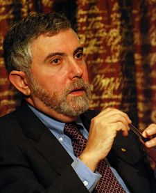 Paul Krugman, Laureate of the Sveriges Riksbank Prize in Economic Sciences in Memory of Alfred Nobel 2008 at a press conference at the Swedish Academy of Science in Stockholm