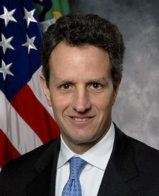 Official Portrait of Treasury Secretary Timothy Geithner