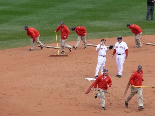 Clean up at Fenway