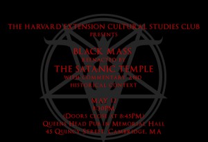Harvard Black Mass flyer