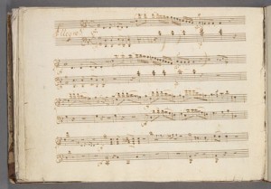 Quartet in G minor, K. 478 [mss]. Allegro. Merritt Room Mus 745.1.13