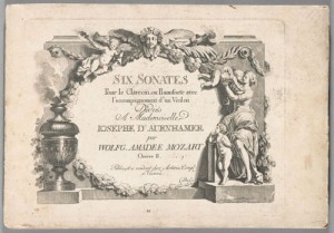 Title page, Six sonates pour le clavecin. Merritt Room Mus 745.1.379.10 BMEO
