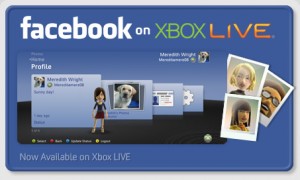 Facebook on XBox Live