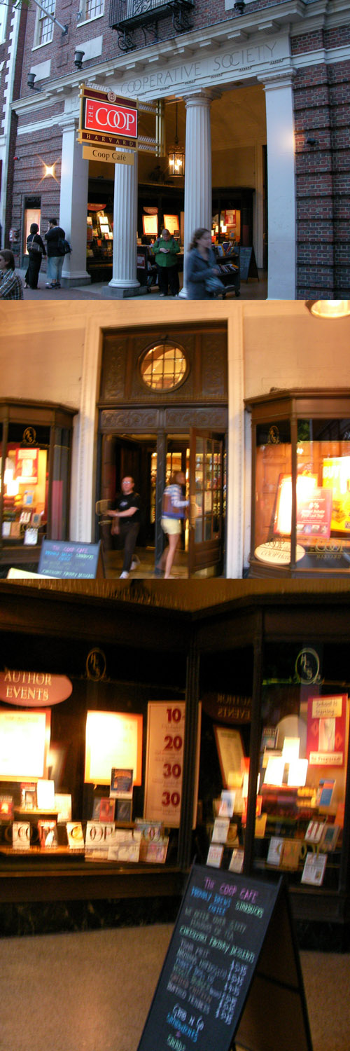 Harvard COOP bookshop