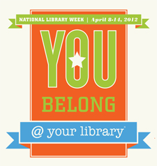 National Library Week 2012 logo
